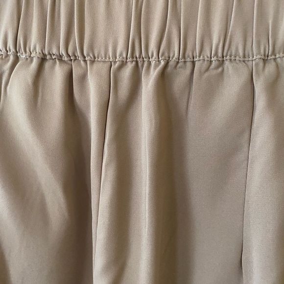 Sweet Orange Midi Cream Culottes Sz S - Picture 3 of 8